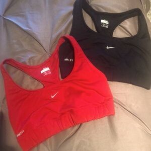 Nike fit sports bras
